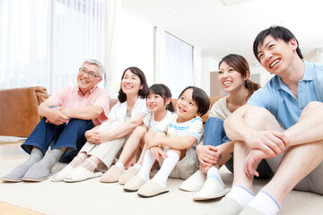 Fototapeta premium 家族団欒
