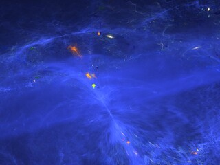 Imaginatory fractal background Image