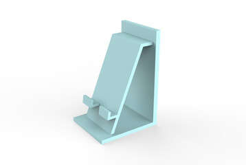 Cell Phone Stand For Desk, Thick Case Friendly Phone Holder Stand For Desk, Compatible with All Mobile Phones. 3d illustration