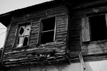 old abandoned house