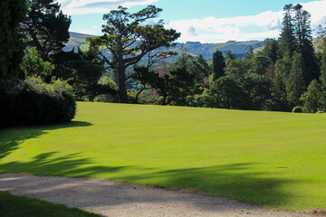 Powerscourt Gardens Castel Schloss Garten 