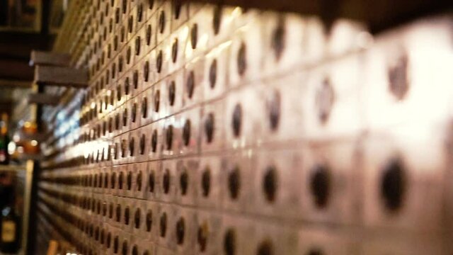 Safe boxes in vault