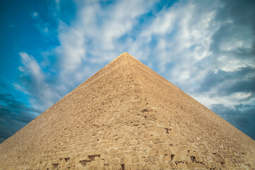  pyramids of Giza, in Egypt.