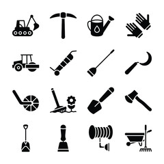 Landscaping Tools Icons Pack 