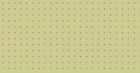 Abstract Color Halftone Dots generative art background illustration