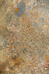 Beautiful dark texture abstract wall background, ribbed black surface texture with copy space, unusual gray spotted surface background