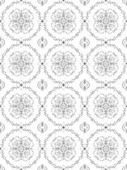 花模様パターン09