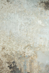Light blue wall with abstract spots. Beautiful gray, white texture, abstract wall surface background, vintage surface texture with copy space, unusual mottled surface.