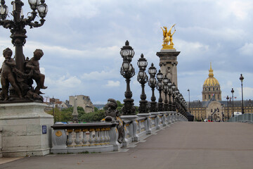 Fototapeta na wymiar Paris Brücke