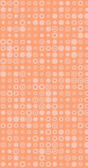 Abstract Color Halftone Dots generative art background illustration