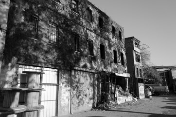 old abandoned factory