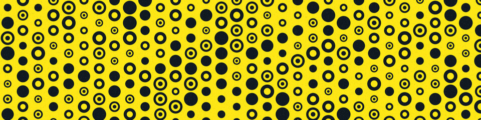 Abstract Color Halftone Dots generative art background illustration