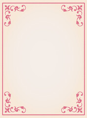 アンティーク風フレーム。ロココ、バロック風