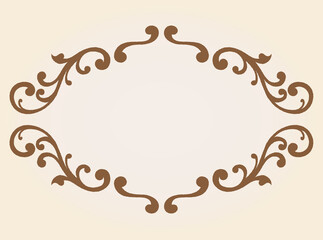 アンティーク風フレーム素材。ロココ、バロック風