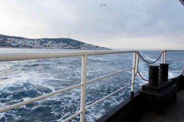 Fototapeta premium bridge over the river