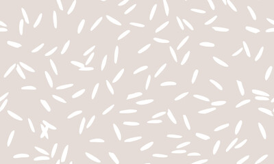 Simple rice grain pattern, background. For fabric, wrapping paper, print and web