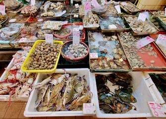 Fish Stall, Wet Market, Hong Kong