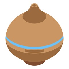 Diffuser icon. Isometric of diffuser vector icon for web design isolated on white background