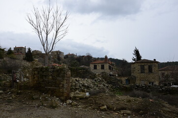 old house in the village