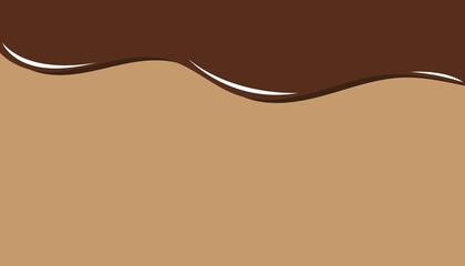 Chocolate flow background