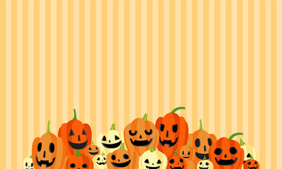 たくさんのハロウィンなカボチャたち2
