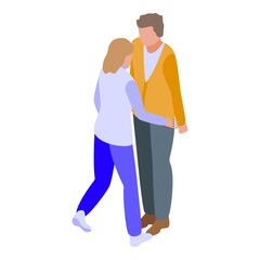 Family moments holiday icon. Isometric of family moments holiday vector icon for web design isolated on white background