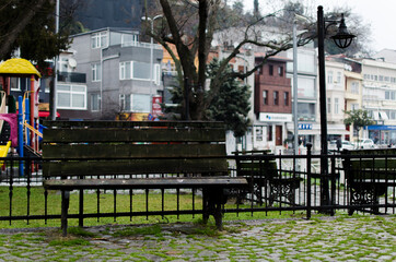 bench in the park