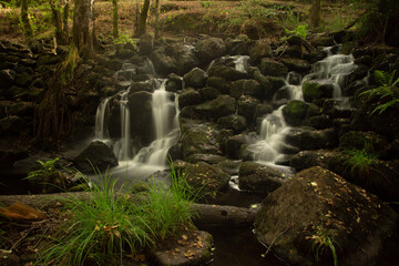Obraz premium waterfall in the river