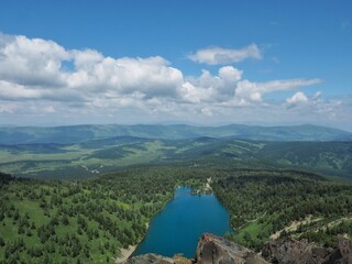 View in the Altai mountains