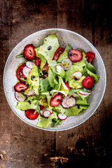 vegetarischer Salat 