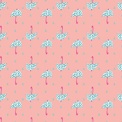 Umbrella Seamless Pattern