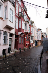 Naklejka na ściany i meble street in the old town of Istanbul