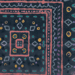 Beige Ink Dirty Pattern. Green Grunge Ornament.