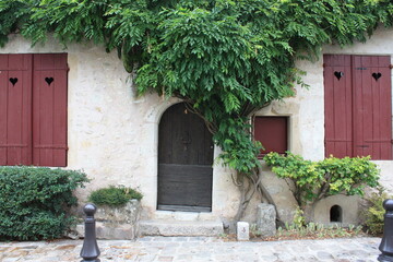 Old house in the village of Provins, France.