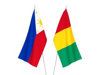 Philippines and Guinea flags
