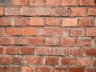 Fototapeta premium Old red brick wall textures and backgrounds
