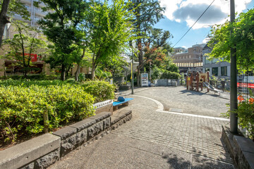 Obraz premium 東京都渋谷区立代官山公園