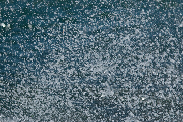 splashing water with drops as background