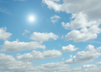 Fototapeta premium Cloudy sky background