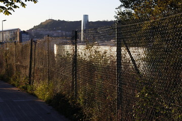 Urban view in a neighborhood of Bilbao