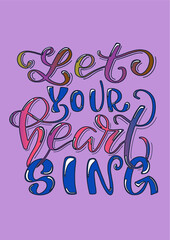 Vector graphic illustration. Vector design. Poster design. Trendy illustration.Hand drawn letter for decorative design. Modern design. Graphic modern pattern. 