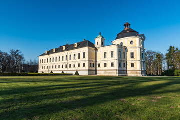 Fototapeta na wymiar Kravare castle in Czech republic