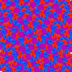 Background of Many Balls