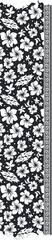 black and white flower and leaf background