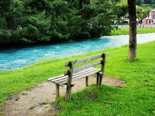 A bench in Kaprun