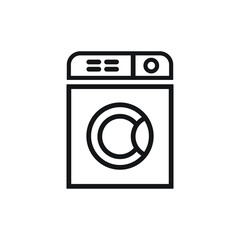 Washing machine icon design. vector illustration