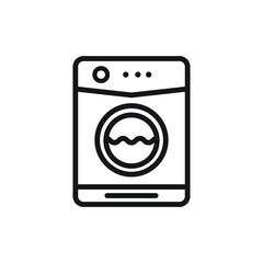 Washing machine icon design. vector illustration
