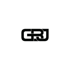 Obraz premium gbj letter original monogram logo design