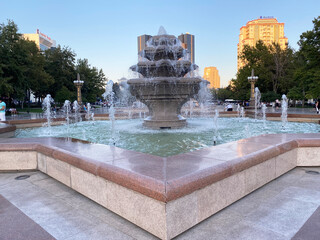 Fountain in the Heyder Aliyev park