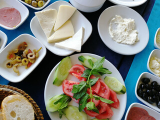 fresh and organic delicious buffet breakfast